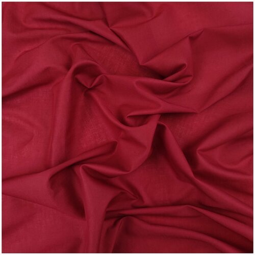 Ткань рубашечная (красный) 100% хлопок , 50 см * 141 см, италия