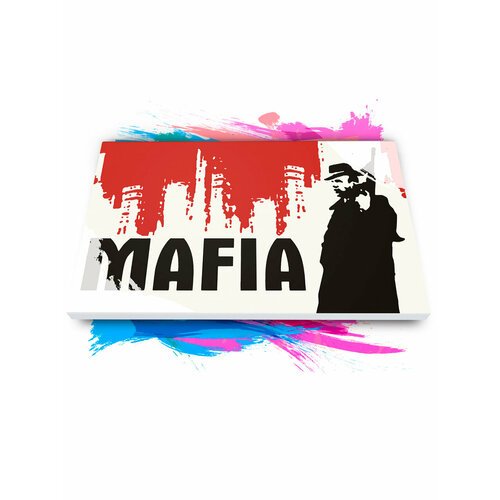 Картина по номерам на холсте Mafia, 50 х 80 см
