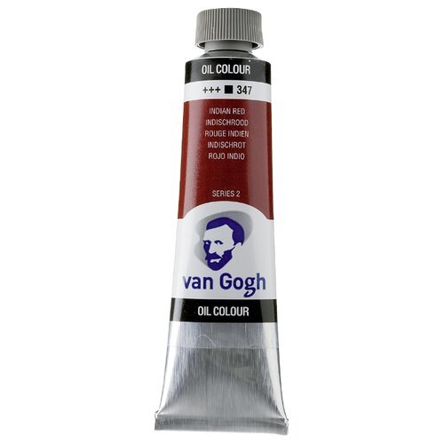 Краска масляная Van Gogh туба 40мл №347 Красный индийский