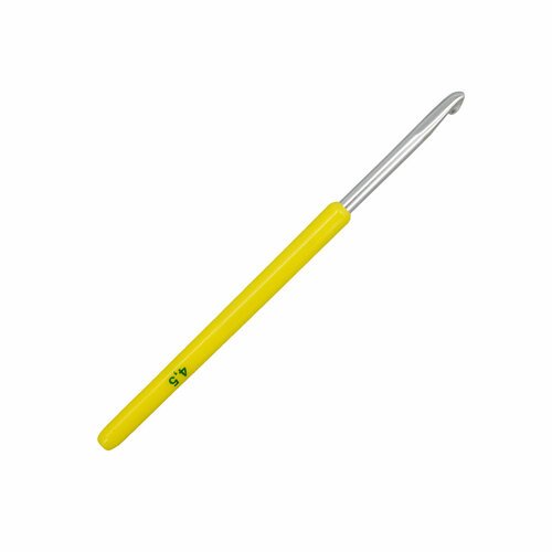 0332-6000 Крючок вязальный с пластиковой ручкой, 4,5 мм, 10 упак