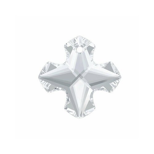 6867 Подвеска Crystal 28 х 28 мм кристалл в пакете белый (Crystal )