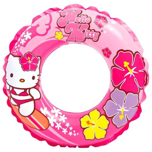 Надувной круг Intex Hello Kitty Sanrio 56210, розовый