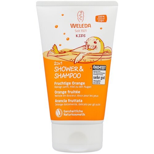 Шампунь-гель WELEDA Детский для волос и тела «Апельсин» 150 мл