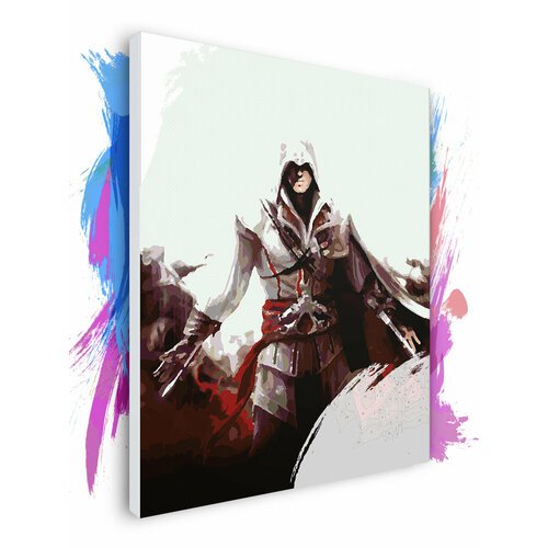 Картина по номерам на холсте Assassins Creed, 50 х 60 см