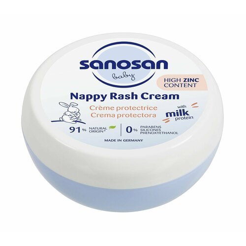 Защитный детский крем от опрелостей / Sanosan Baby Nappy Rash Cream