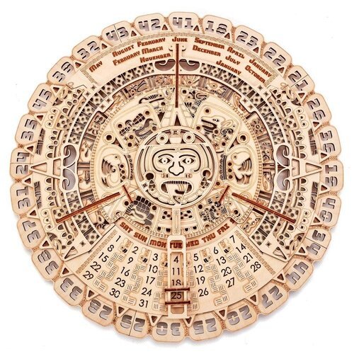 Сборная модель Wood Trick Календарь Майя (1234-28)