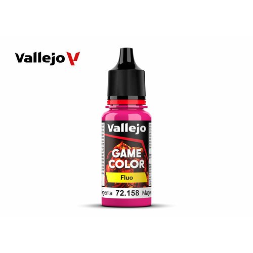 Краска Vallejo серии Game Color - Fluorescent Magenta 72158 18 ml