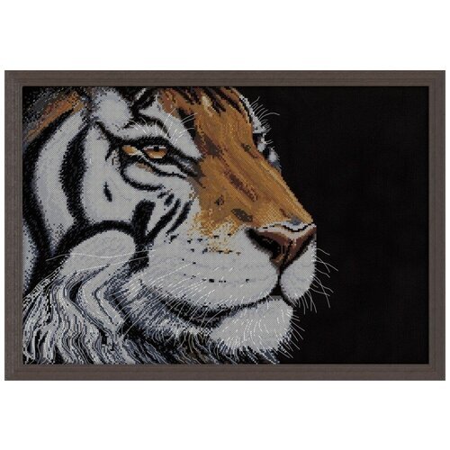 Набор для вышивания Оранжевый тигр 30,5 х 46 см DESIGN WORKS 2929