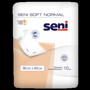 Seni Soft normal Пелёнки 60х90 10 шт