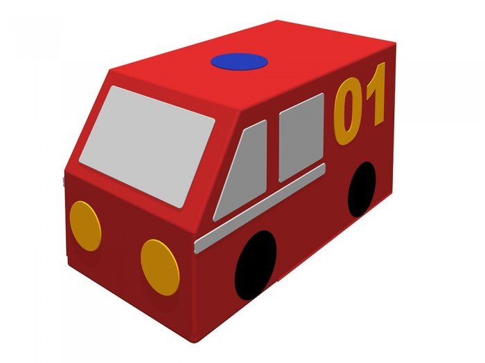 Мягкие модули Romana Контурная игрушка Фургон Пожарная машина