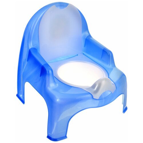 Горшок-стульчик elfplast (синий)
