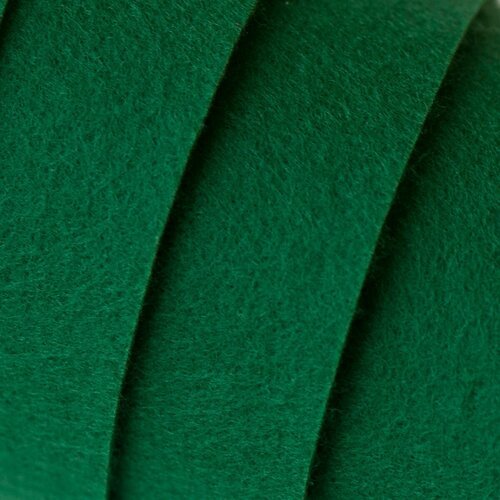 Фетр корейский жесткий листовой 28х33 см (3 шт/упак) толщина 1,2 мм, цвет зеленый 869 / для творчества рукоделия
