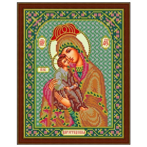 Набор для вышивания бисером Икона Божией Матери «Цареградская» 20 x 26 см GALLA COLLECTION И064