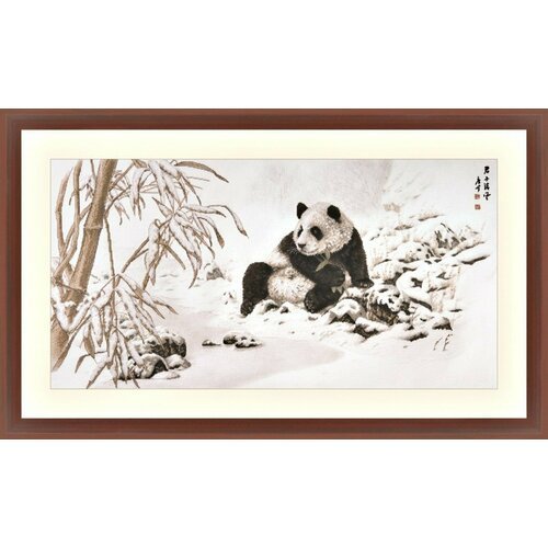 Панда и бамбук 2032103