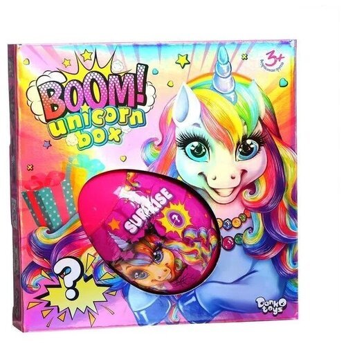 Креативное творчество серии 'Boom Unicorn Box', набор для творчества, игры, опыты