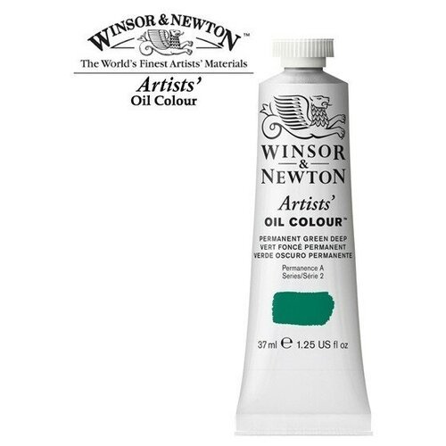 Масляные Winsor&Newton Краски масляные Winsor&Newton ARTISTS' 37мл, зеленый устойчивый густой