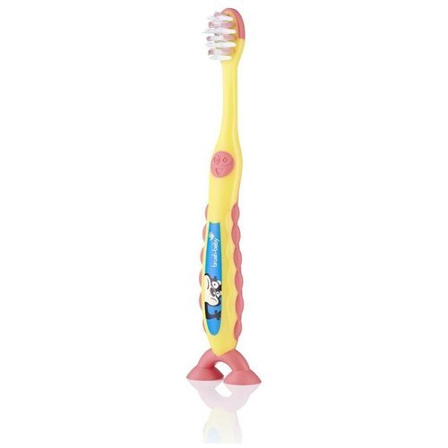 Зубная щетка Brush-Baby Зубная щетка Brush Baby FlossBrush 3-6 лет, желтая
