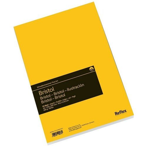 Альбом-склейка для графики Reflex Bristol 21х29,7 см 50 л 180 г