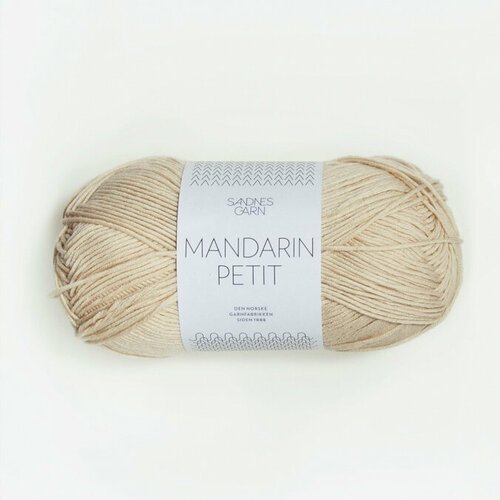 Пряжа для вязания Sandnes Garn Mandarin Petit (3011 Mandelhvit)