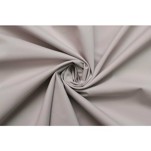 Ткань Хлопок-стрейч Nino костюмный серо-лиловый светлый, 290 г/пм, ш148см, 0,5 м