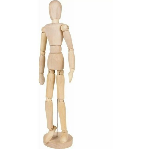 Модель деревянная художественная манекен 'Человек', 30 см