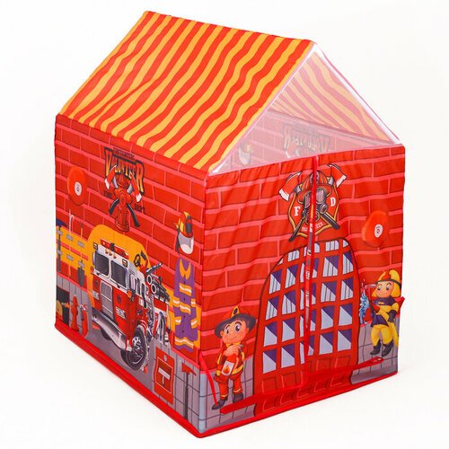 SUI Детская игровая палатка «Пожарные» 96 × 62 × 85 см