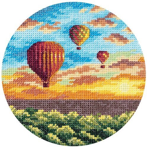 Набор для вышивания 'PANNA' PS-7059 'Воздушные шары на закате'