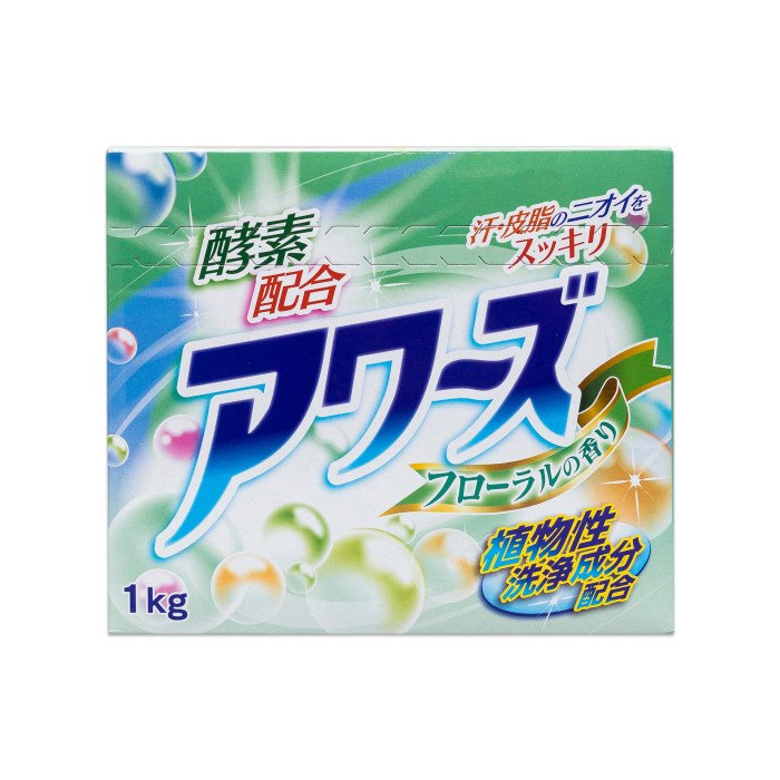 Бытовая химия Rocket Soap Порошок стиральный Awa`s с энзимами цветочный аромат 1 кг