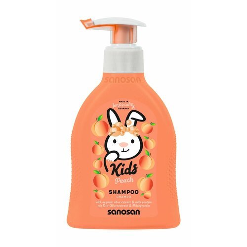 Детский шампунь для волос / Sanosan Kids Shampoo Peach