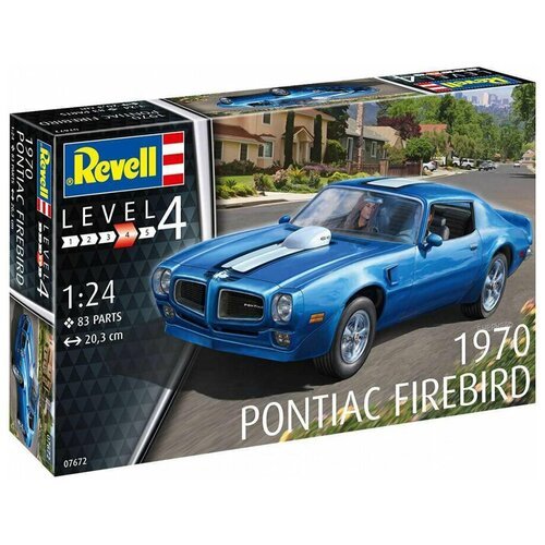 67672 Revell Набор Автомобиль 1970 Pontiac Firebird (1:24)