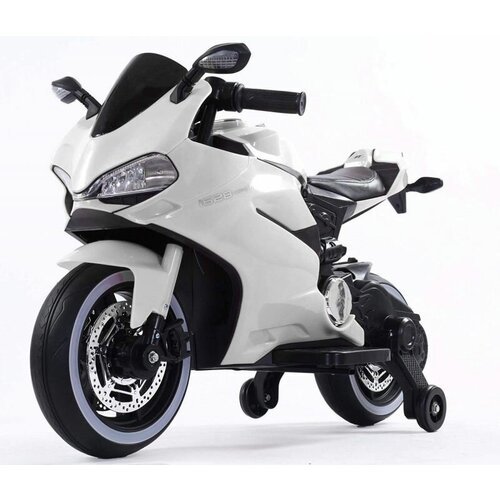 Электромобили, квадроциклы и мотоциклы FUTAI Детский электромотоцикл Ducati White 12V - FT-1628-WHITE
