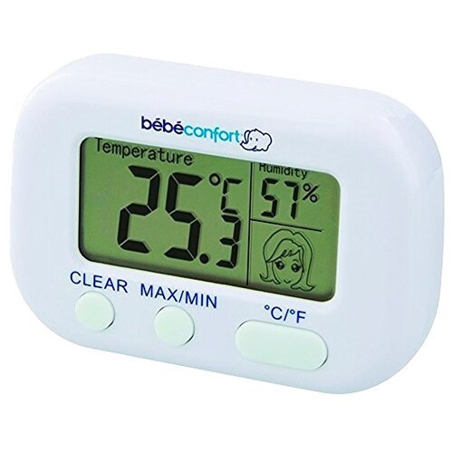 Термометр Bebe Confort Термометр и гигрометр 2 в 1 Белый