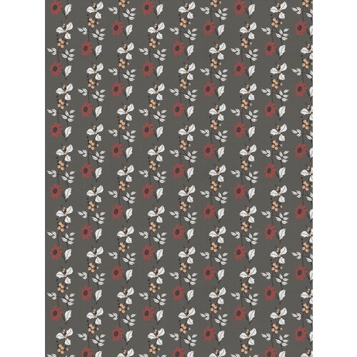Отрезная ткань для мебели Ambesonne 'Цветы и ягоды' метражом для рукоделия и шитья, оксфорд, 155 см