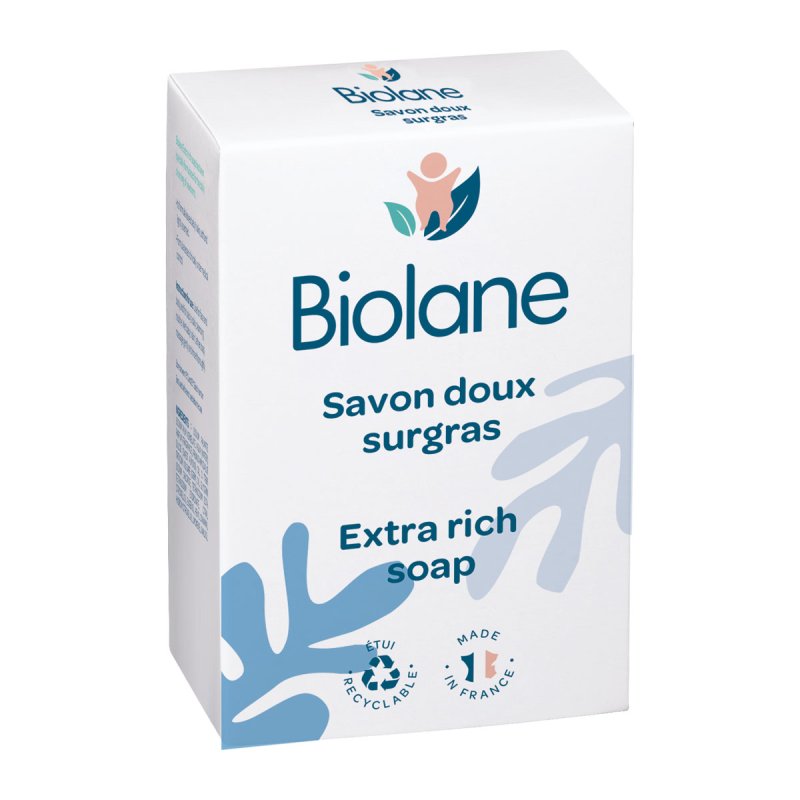 Biolane Мыло туалетное детское питательное Extra Rich Soap, 150 гр (Biolane, Купание малыша)