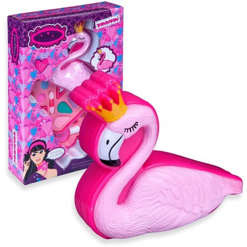 Набор детской декоративной косметики фламинго Eva Moda Bondibon подарок девочке