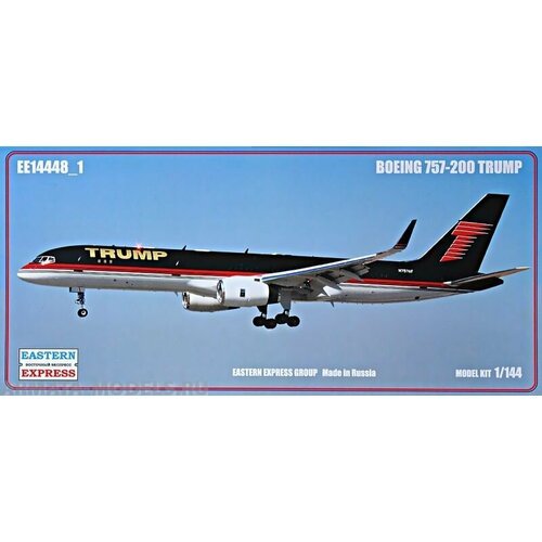 EE 14448_1 Сборная модель Boeing 757-200 Trump 1:144 лимитированный выпуск