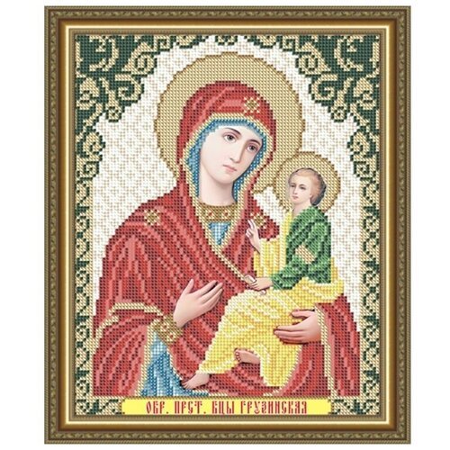 Рисунок на ткани Арт Соло 'Грузинская Образ Пресвятой Богородицы', 20,5x25 см