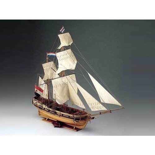Набор для постройки модели корабля DOLPHYN голландский приватирский кеч, 1750 г. Масштаб 1:50