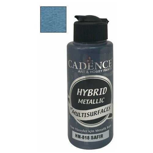 Акриловая краска Cadence Hybrid Metallıc Paint. Sapphire HM-818
