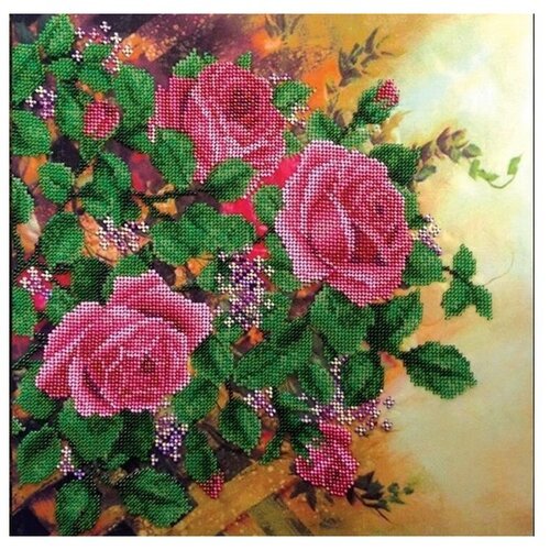 Набор для вышивания бисером FeDi 'Вьющиеся розы'