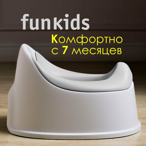 Горшок-кресло детский Funkids 'Biba Comfort', art. 6215-Grey