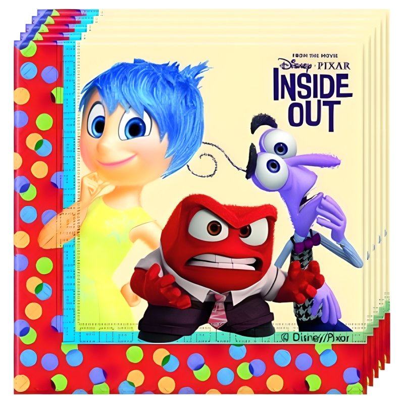 Салфетка трехслойная Procos Disney Inside Out 33х33 см 20 шт