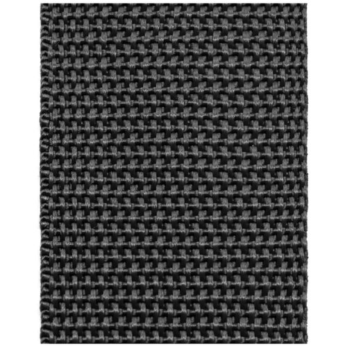 Стропа текстильная ременная лента, ширина 38 мм, темно-серый, длина 10 м (плотность 21 гр/м2