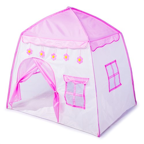 Палатка детская Ocie с окошком, для дома и улицы, розовая