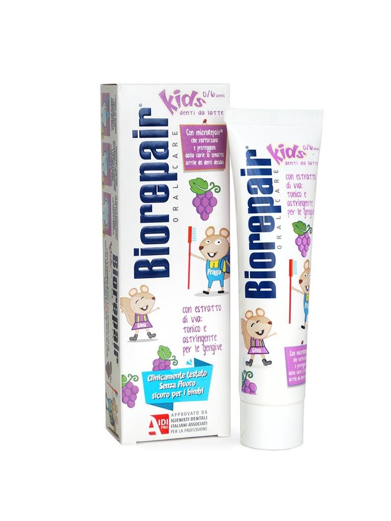 Biorepair Детская зубная паста 50 мл виноград (Biorepair, Детская гамма)