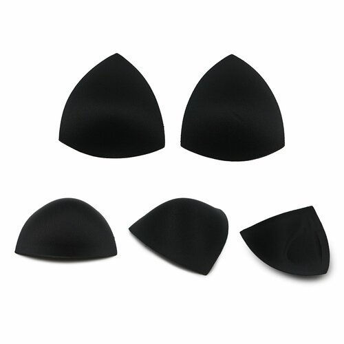 Чашечки корсетные Antynea, треугольные, без уступа, с наполнением и эффектом push-up, FC-72.18 (72.88,72.78), размер 70 (черный), 1 пара