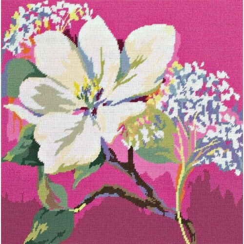Цветок на розовом фоне (Blossom On Pink) 5678-9008