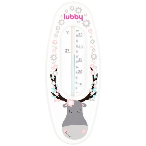 Безртутный термометр Lubby Малыши и Малышки белый