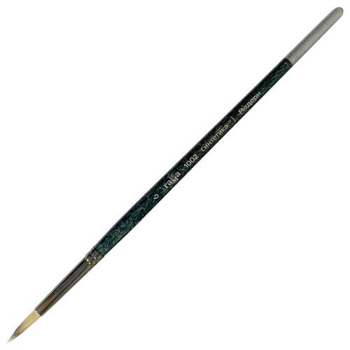Кисть художественная синтетика Гамма 'Модерн', круглая №6, короткая ручка, 6 штук
