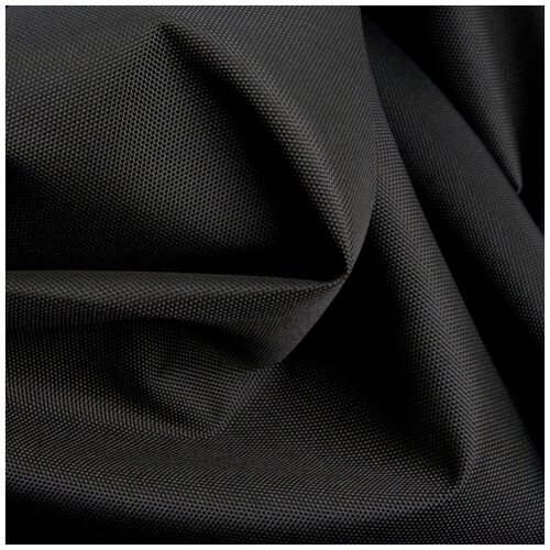 Ткань уличная-тентовая Prival Oxford 600 PU 1000, 230г/м2, цвет чёрный, 1.5х10м